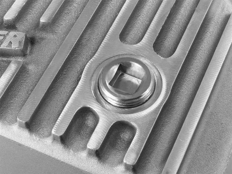 aFe — AFE Engine Oil Pan Raw; 14-16 Dodge RAM 1500 EcoDiesel 3.0L V6 (td)
Engine Oil Pan - view 4