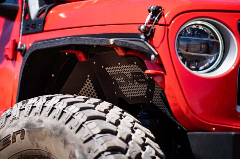 DV8 Offroad — DV8 Offroad 2018+ Jeep Wrangler JL Front Inner Fenders - Black
Fender Liners - view 9