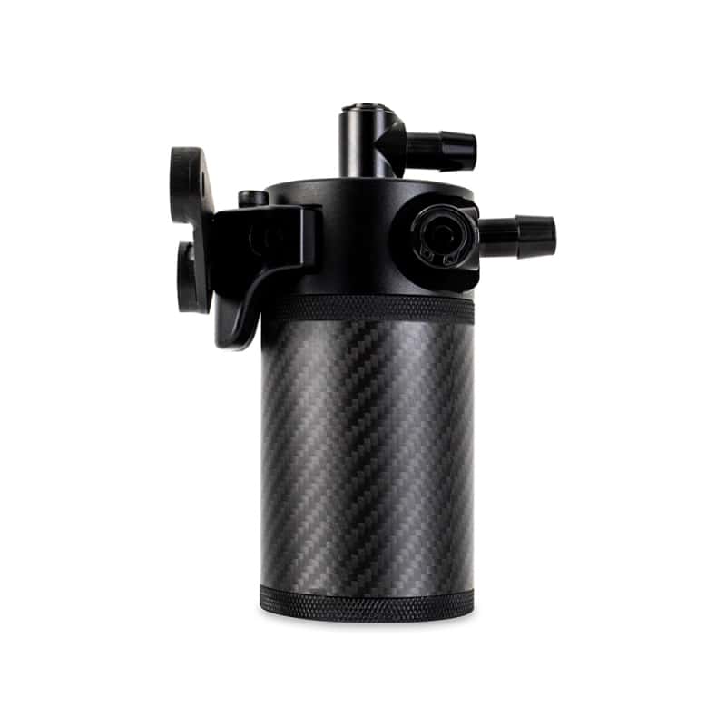 Mishimoto — Mishimoto 2020+ Chevrolet Corvette C8 Baffled Oil Catch Can Kit (PCV Side) - Carbon Fiber
Oil Catch Can Kit - view 3