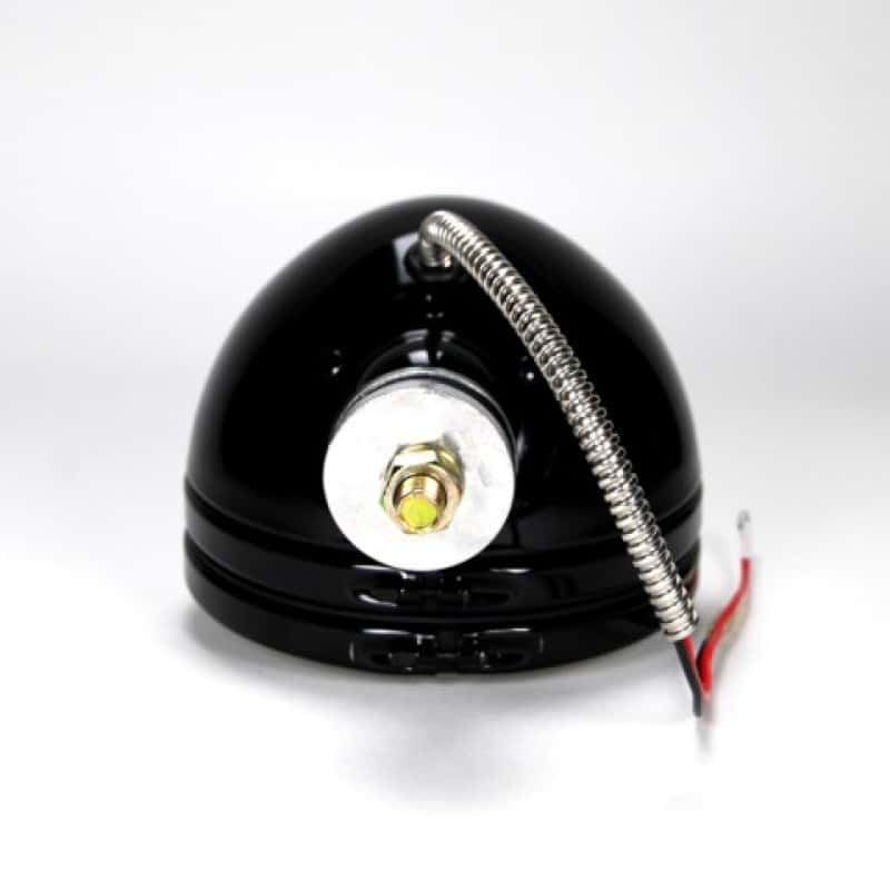 KC HiLiTES — KC HiLiTES Daylighter 6in. Halogen Light 100w Spot Beam (Single) - Black SS
Daylighter - view 3