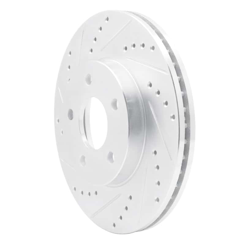R1 Concepts — R1 07-10 Chevrolet COBALT Front Left Drilled & Slotted Silver Brake Rotor
R1 Brake Rotor Drill - view 2