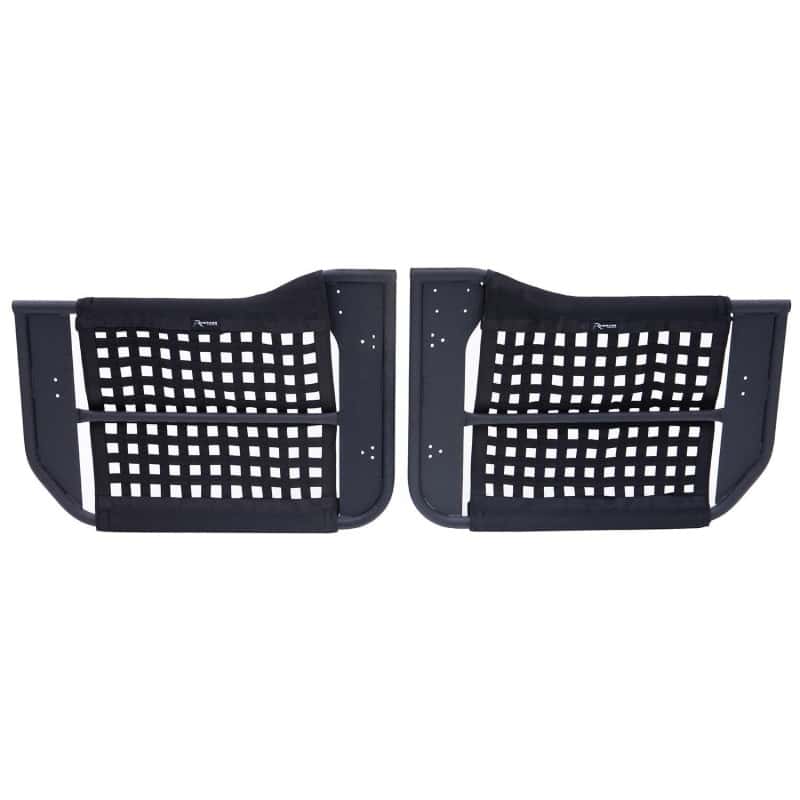 Rampage — Rampage 2007-2018 Jeep Wrangler(JK) 2-Door Tube Doors With Netting - Black
Door - view 1