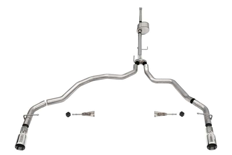 CORSA Performance — Corsa 2021-2025 Ford F-150 SuperCrew/6.5in Bed 5.0L V8 Xtreme Cat-Back Dual Rear Exit-Polished
Exhaust - view 1