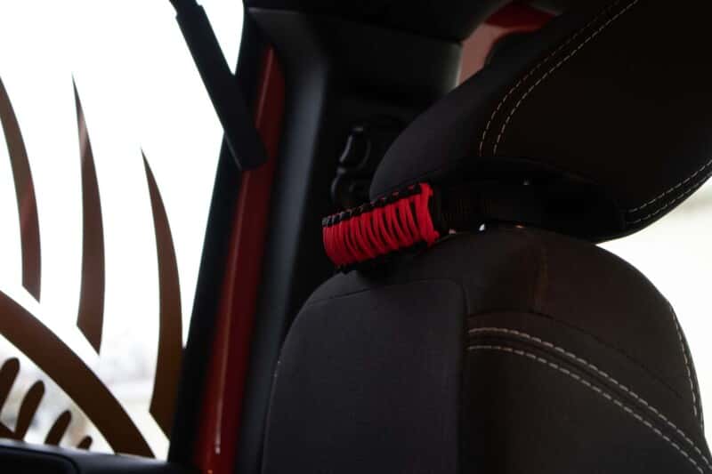 Fishbone Offroad — Fishbone Offroad Head Rest Paracord Grab Handles Red - view 5