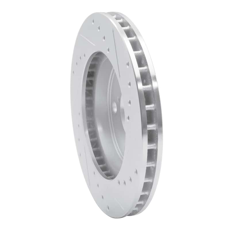 R1 Concepts — R1 91-95 Toyota MR2 Front Left Drilled & Slotted Silver Brake Rotor
R1 Brake Rotor Drill - view 4