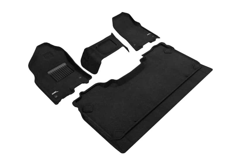 3D MAXpider — 3D MAXpider 19-24 Dodge Ram 1500 Crew Cab w Bench Front Row Elegant Black R1 R2 (R1 3 Pcs Design)
Floor Mat Set - view 1