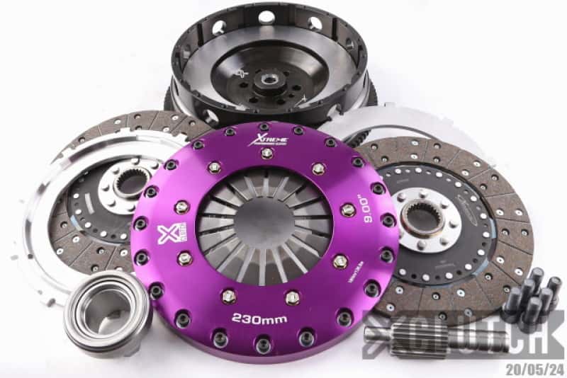 XCLUTCH — XClutch 2011 BMW 1 Series M Base 3.0L 9in Twin Solid Organic Clutch Kit (6 Bolt/PB in Flywheel)
Clutch Kit - view 1