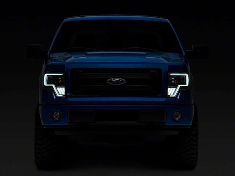 Raxiom — Raxiom 09-14 Ford F-150 Axial G4 Light Bar Switchback Projector Headlights- Blk Housing (Clear Lens)
Headlights - view 7