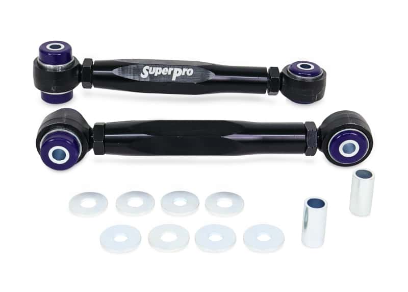 Superpro — SuperPro 06-25 Volkswagen Golf GTI Lower Rear HD Adjustable Toe Arm Set - view 2