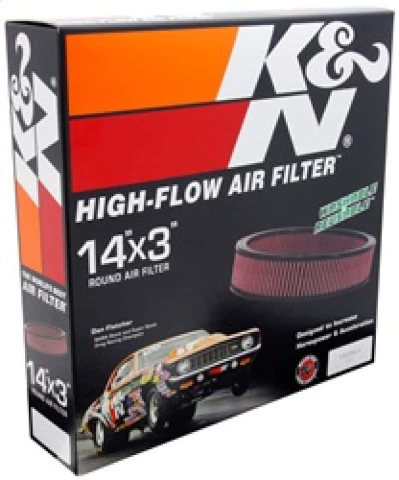 K&N Engineering — K&N Replacement Air Filter GM CARS & TRUCKS, V8, 1966-84
Replacement Air Filt
Air Filter - view 6