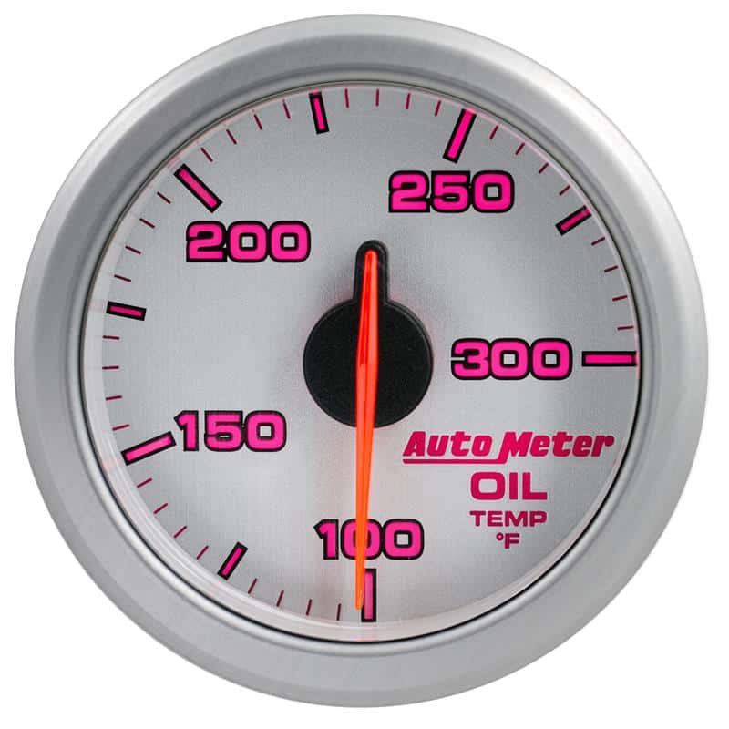 AutoMeter — Autometer Airdrive 2-1/6in Oil Temp Gauge 100-300 Degrees F - Silver
GA 2" OILT ARDRV SLV - view 7