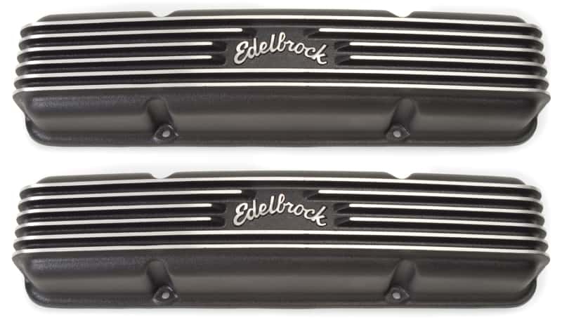 Edelbrock — Edelbrock Valve Cover Classic Series Chevrolet 1959-1986 262-400 CI V8 Black
ELITE - view 1