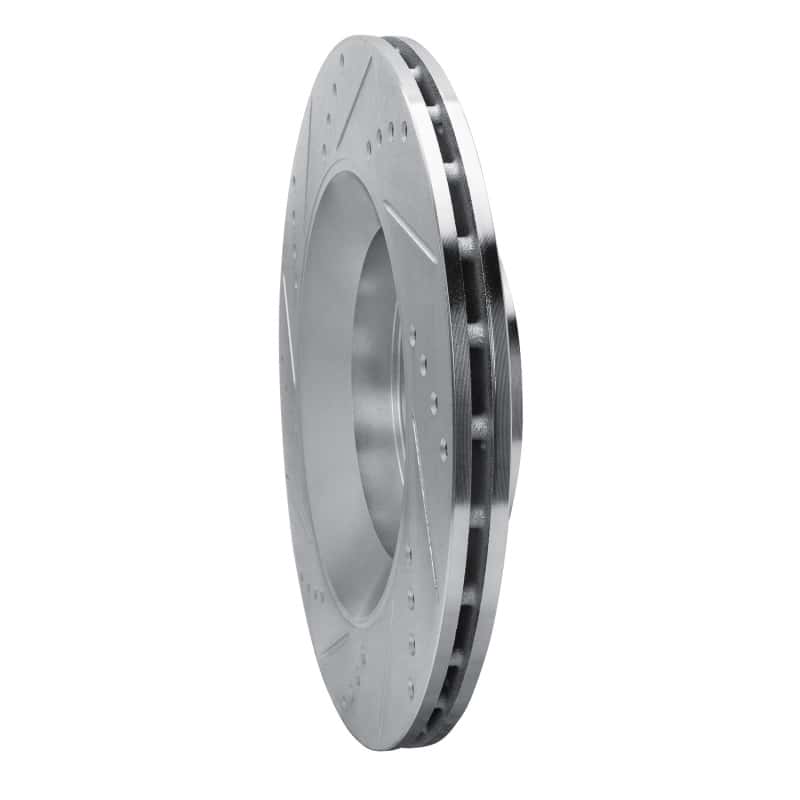 R1 Concepts — R1 17-24 Maserati LeVante Rear Right Drilled & Slotted Silver Brake Rotor
R1 Brake Rotor Drill - view 4
