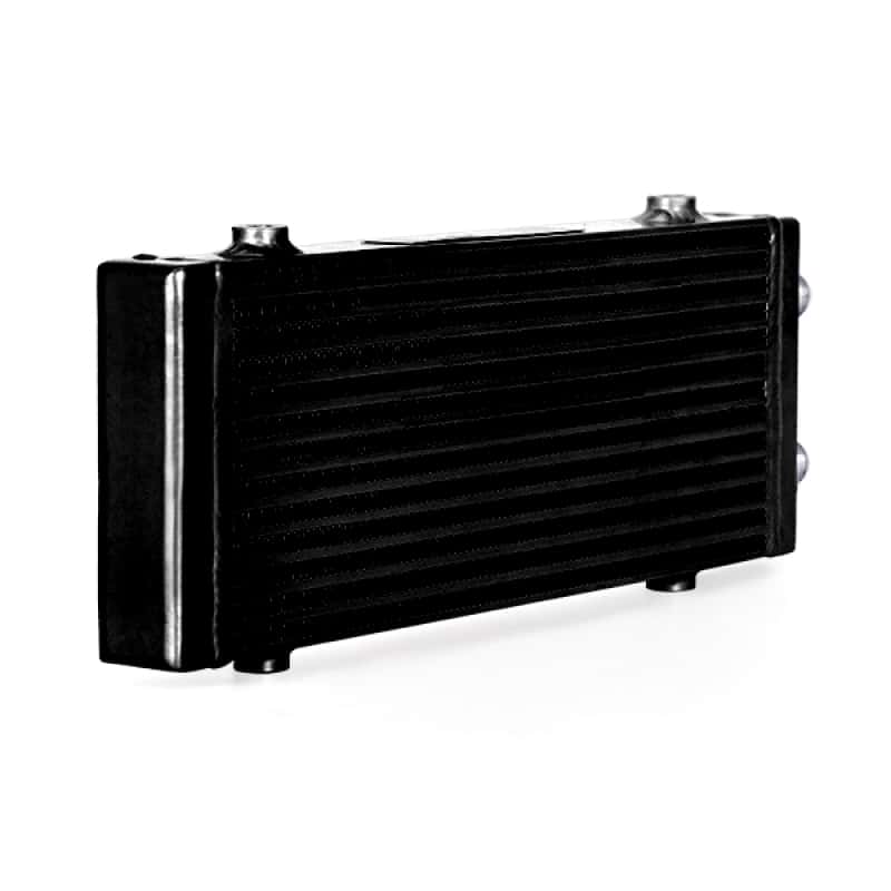 Mishimoto — Mishimoto Universal Medium Bar and Plate Dual Pass Black Oil Cooler - view 14