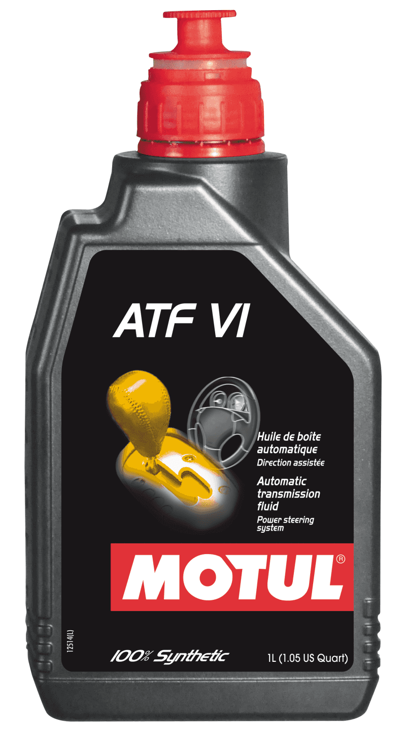 Motul — Motul 1L Transmission Fluid ATF VI 100% Synthetic
Auto Trans Fluid - view 1