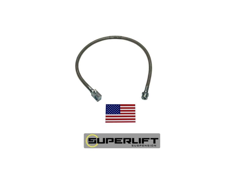 Superlift — Superlift 83-97 Ford Ranger/Bronco II w/ 4-6in Lift Kit (Single) Bullet Proof Brake Hose
Brake Line Adapter - view 2