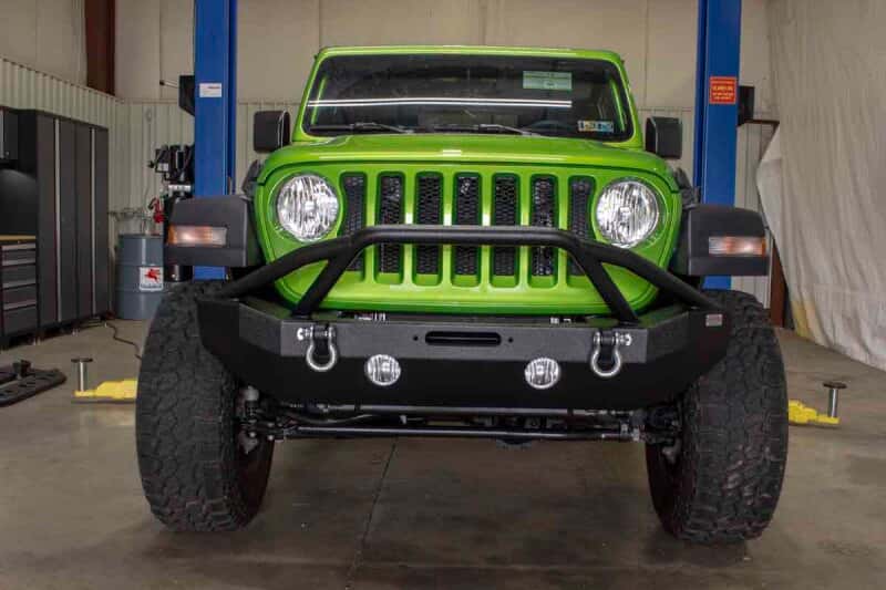 Fishbone Offroad — Fishbone Offroad 2018+ Jeep Wrangler JL Mid-Width Winch Front Bumper - view 7