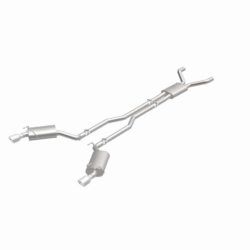 Magnaflow — MagnaFlow Cat-Back Stainless Dual Split Rear Exit 4in Polished Tips 11-15 Chevy Camaro 3.6L V6
Cat-Back - view 23