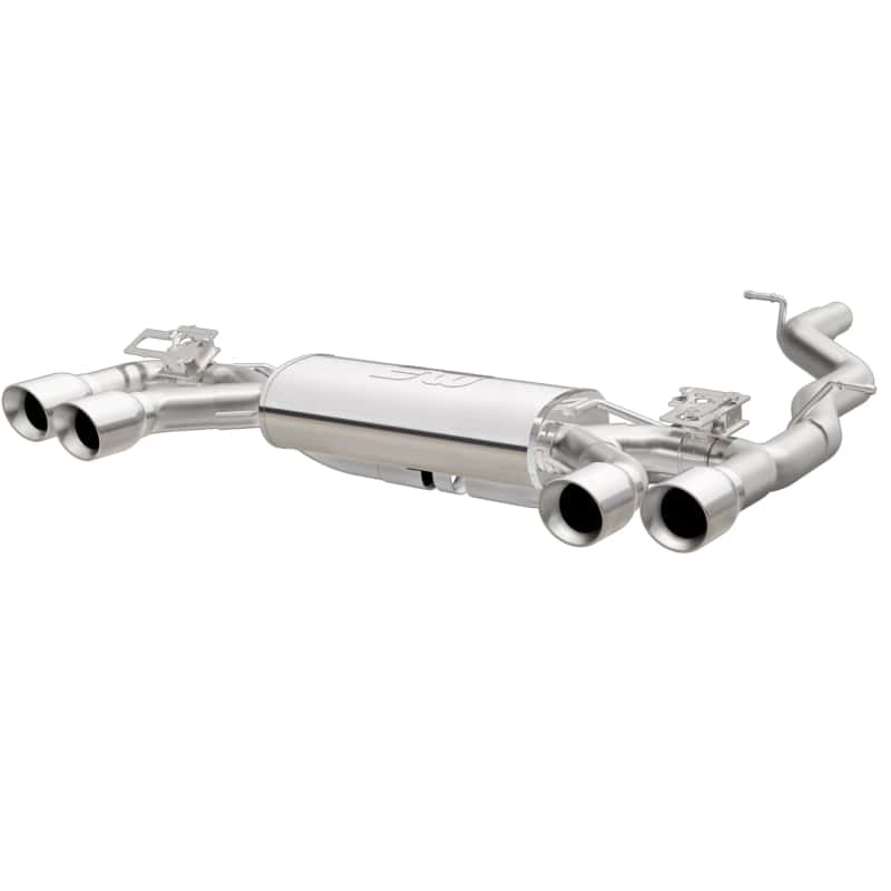 Magnaflow — MagnaFlow Sys C/B 2015-2017 Volkswagen Golf R 3in Polished SS Quad Tip Split Rear Exit
Cat-Back - view 1