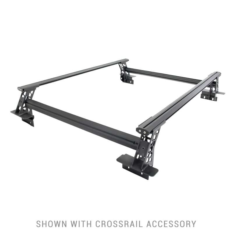 Go Rhino — Go Rhino 15-22 Ford F-150 / 19-22 RAM 1500 / 07-21 Toyota Tundra XRS Cross Bars Kit - Tex. Blk
XRS Bed Cross Rails - view 4