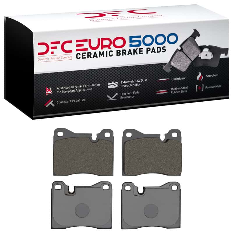 DFC — DFC 76-88 BMW 528I Front Euro 5000 Ceramic Brake Pads
DFC Brake Pad Set - view 4