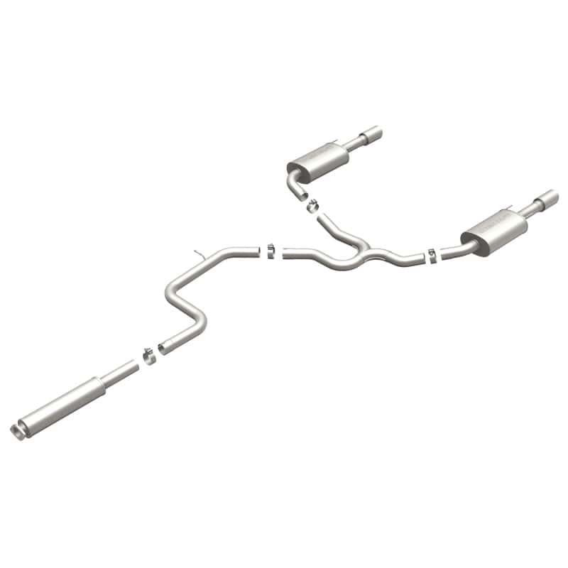 Magnaflow — MagnaFlow 00-05 Chevy Impala/Monte Carlo V6 3.4L/3.8L Dual Rear Exit Stainless Cat-Back Perf Exhaust
Cat-Back - view 1