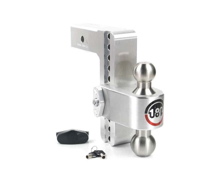 Weigh Safe — Weigh Safe 180 Hitch 8in Drop Hitch & 2.5in Shank (10K/18.5K GTWR) - Aluminum - view 1