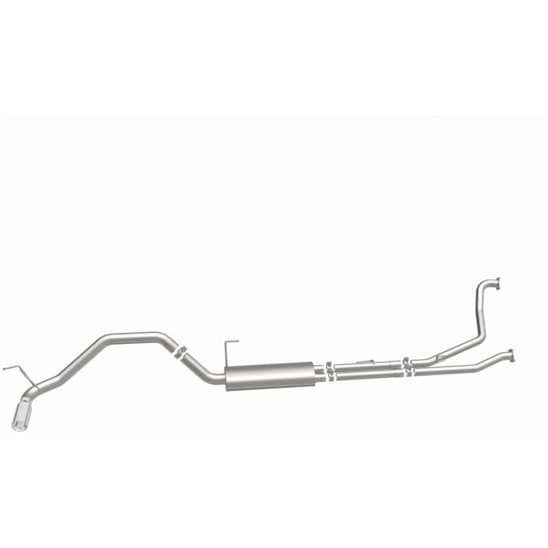 Magnaflow — MagnaFlow CatBack 07-15 Nissan Titan V8 LGAS/LFLEX Single MF Polished Stainless Exhaust
Cat-Back - view 5