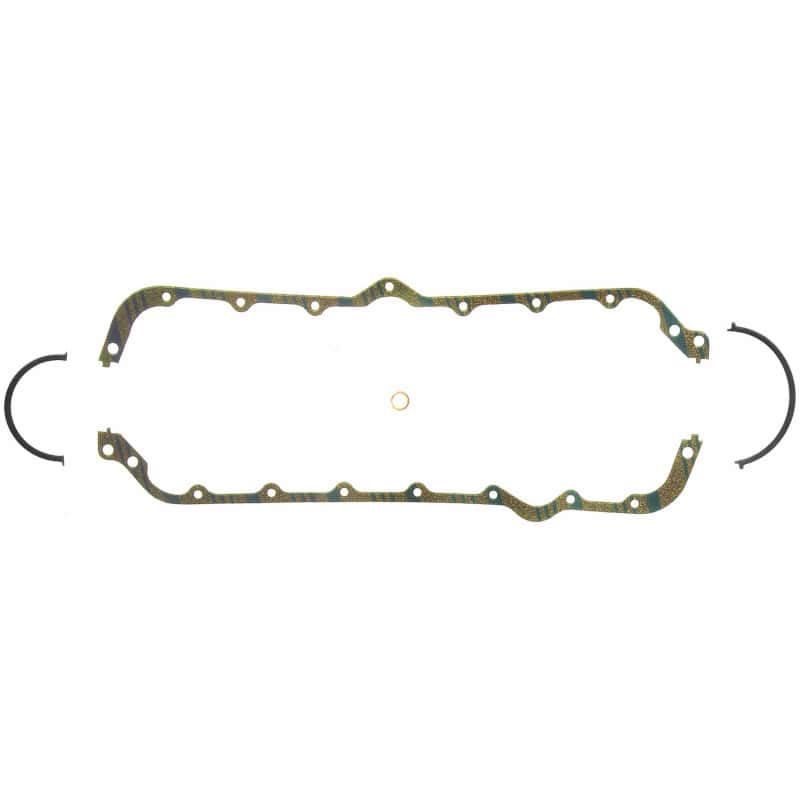 Fel-Pro — Fel-Pro Jeep Grand Wagoneer OS 30187 C Engine Oil Pan Gasket Set Blue Stripe cork-rubber - view 1
