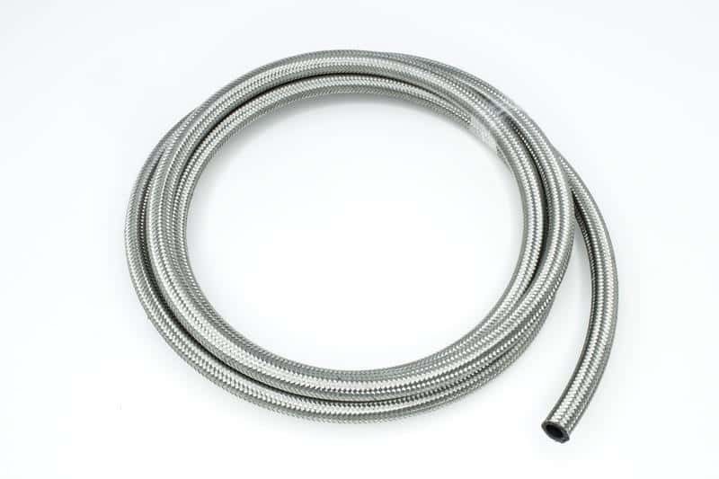 DeatschWerks — DeatschWerks 8AN SS Double Braided CPE Hose 10 Feet - view 2