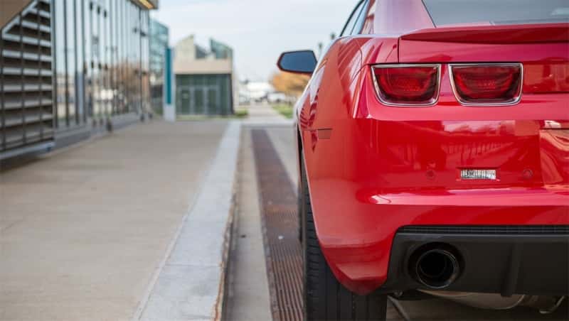 CORSA Performance — Corsa 2011-2015 Chevrolet Camaro SS 6.2L V8 Manual Black Xtreme 3in Cat-Back
Exhaust - view 4