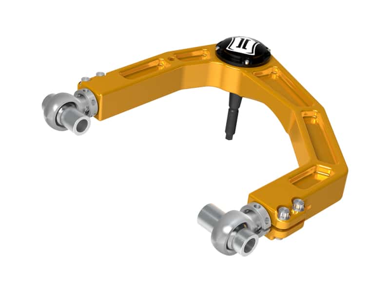 ICON — ICON 2024 Toyota Tacoma Billet Upper Control Arm w/ Delta Joint Pro - Gold Anodized
BILLET UCA KIT - view 5