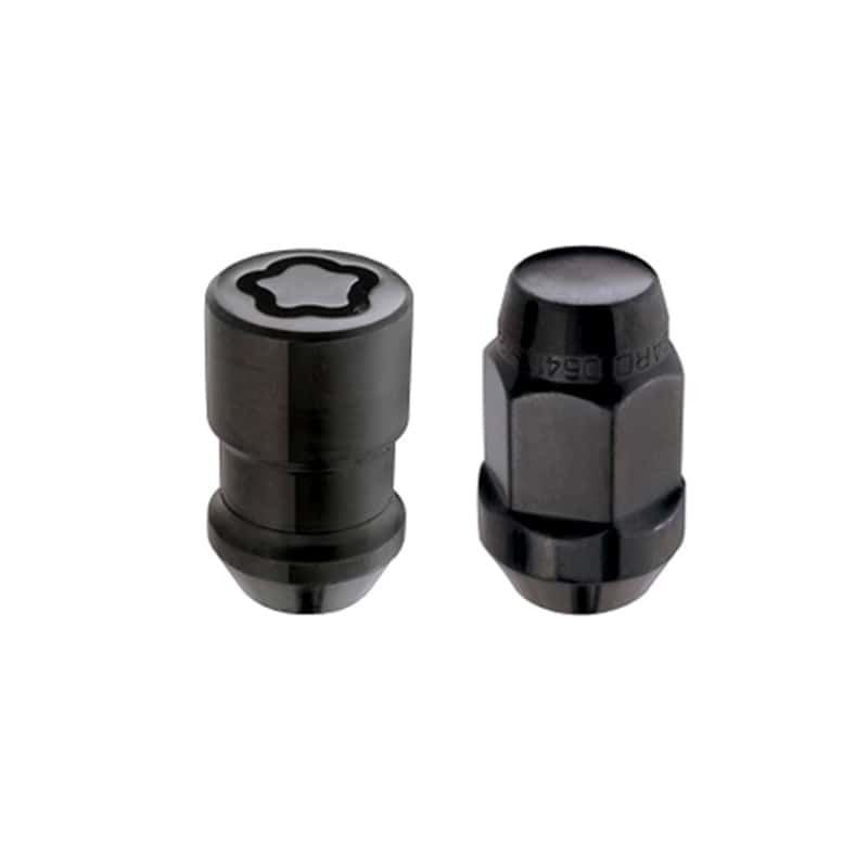 McGard — McGard 5 Lug Hex Install Kit w/Locks (Cone Seat Nut / Bulge) M12X1.5 / 3/4 Hex / 1.45in. L - Black - view 4