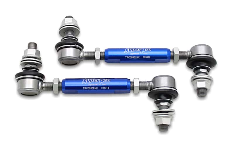 Superpro — SuperPro 12mm Hd Adjustable Sway Bar Link 85mm
Adj End Link Set - view 1