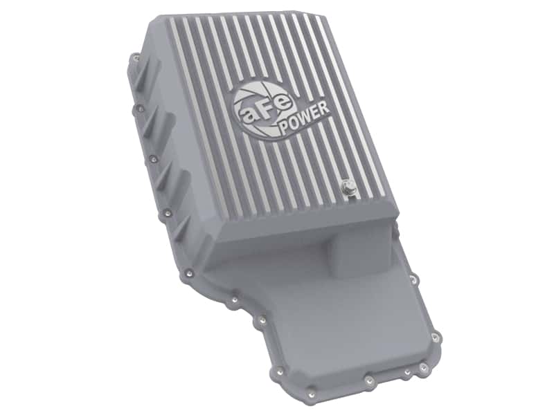 aFe — aFe 20-21 Ford Truck w/ 10R140 Transmission Pan Raw POWER Street Series w/ Machined Fins
Transmission Pan - view 3