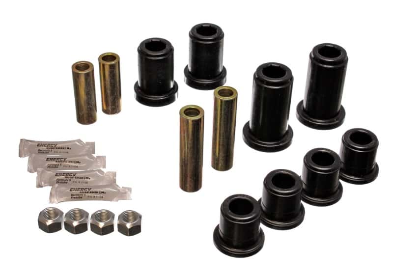 Energy Suspension — Energy Suspension 01-06 GM Silverado C2500 HD 2WD/K2500 HD 4WD Blk Front End Control Arm Bushing Set
CntrlArmBshngKt - view 1