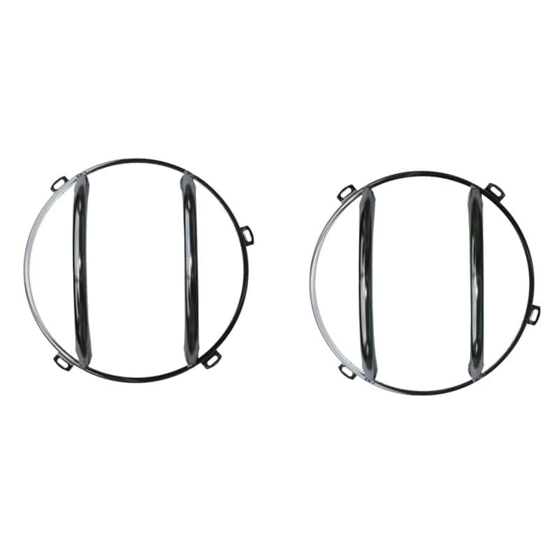 Rugged Ridge — Rugged Ridge 07-18 Jeep Wrangler JK Stainless Steel Headlight Euro Guard Kit
Head Light Guard
OFFROAD_EXTERIOR - view 1