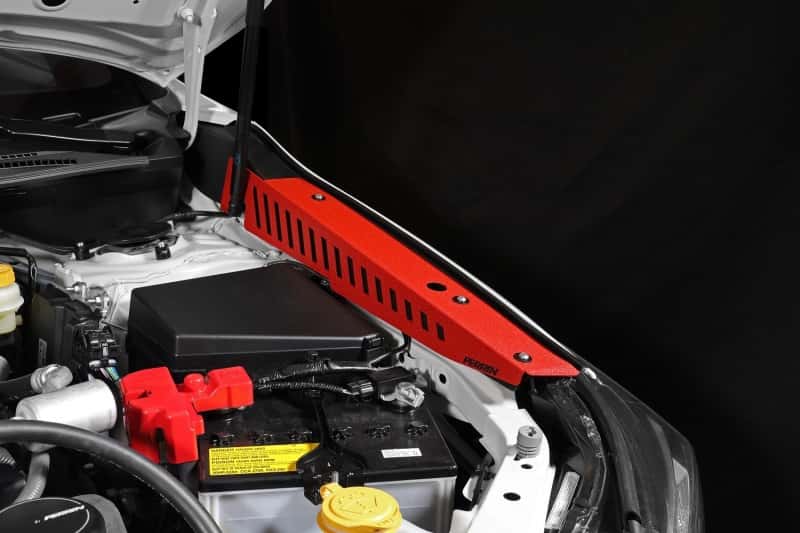 Perrin Performance — PERRIN 22-25 Subaru WRX Fender Shroud Set - Red - view 5