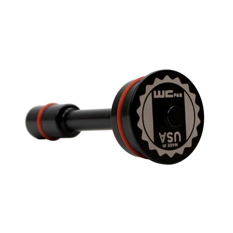 Wehrli — Wehrli 17-19 L5P Duramax Billet Anodized Transmission Cooler Thermostat Bypass Plug
Tstat Byp Trns 17-19 - view 1