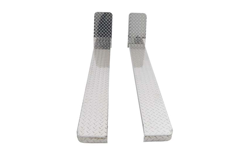 Dee Zee — Dee Zee 99-13 Chevrolet Silverado Running Board Cab Section RegCab Brite-Tread Aluminum - view 10