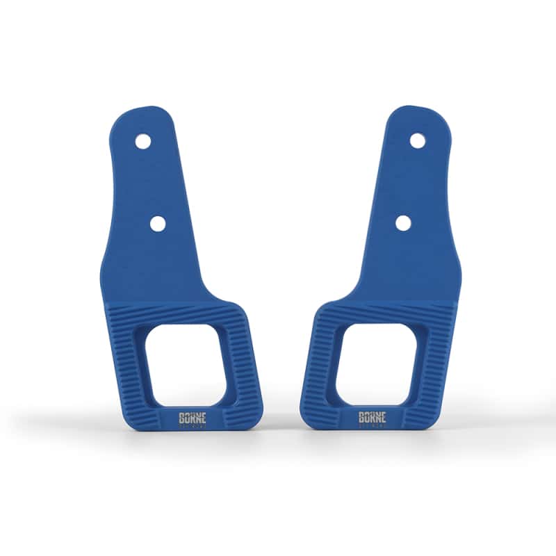 Borne Off-Road — Borne Off-Road 2017+ Ford Raptor / 2009+ Ford F150 Borne Off-Road Billet Tow Hooks - Blue - view 3
