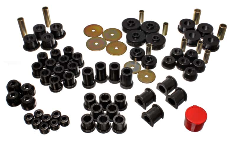 Energy Suspension — Energy Suspension 79-85 Toyota 4WD Pickup (Except T-100 & Tundra) Black Hyper-Flex Master Bushing S
Master Bushing Kit - view 5