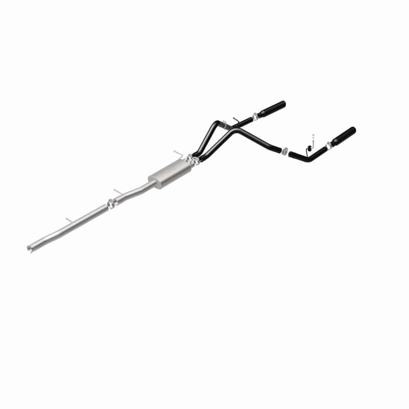Magnaflow — MagnaFlow SYS Cat-Back 3.5in Black Dual Split Rear Tips 10-13 Chevy Silverado / GMC Sierra 5.3L
Cat-Back - view 14