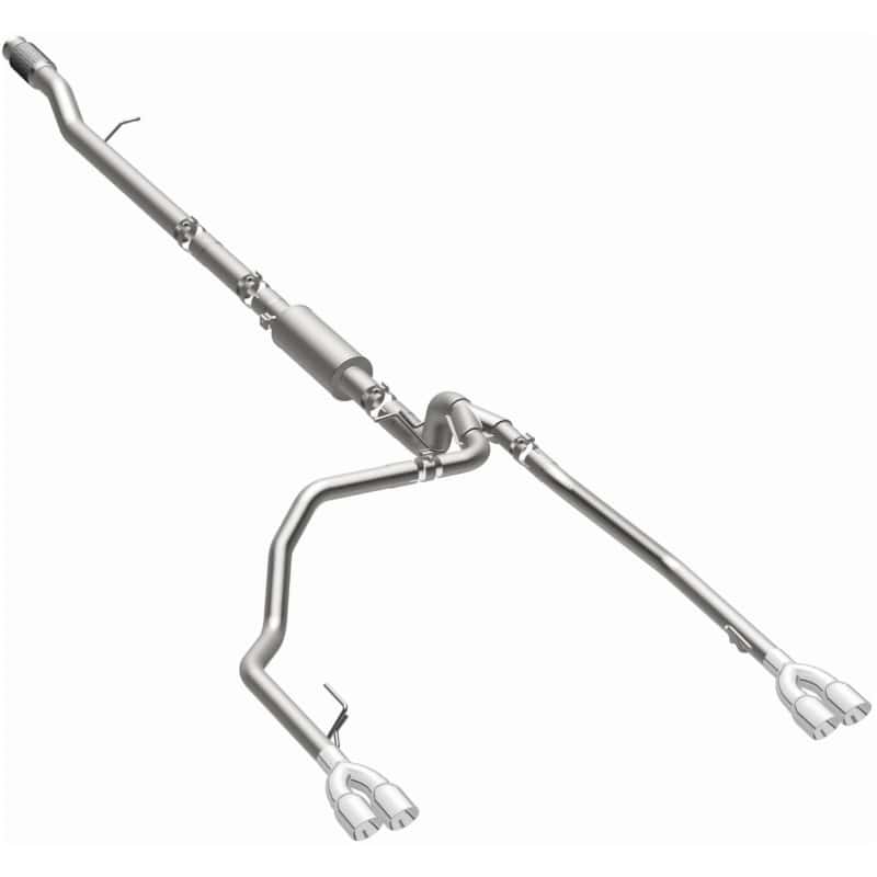Magnaflow — MagnaFlow 2019 Chevrolet Silverado 1500 Quad Exit Polished Stainless Cat-Back Exhaust
Cat-Back - view 3