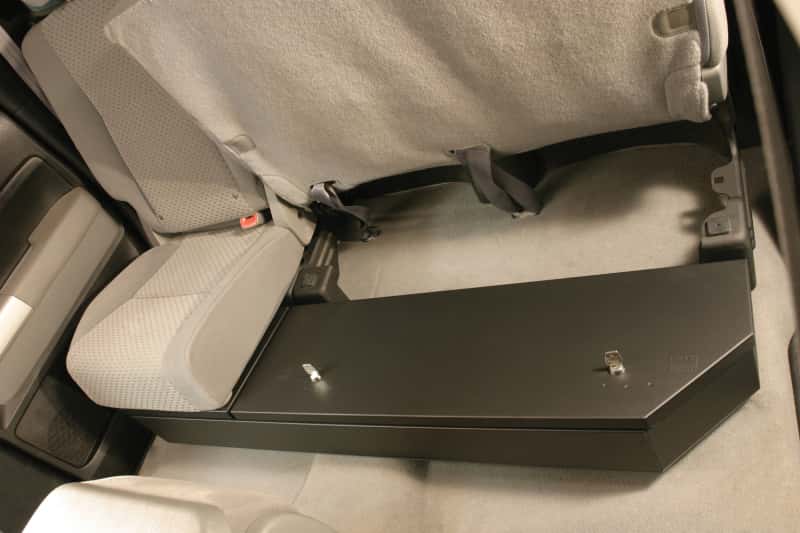 Tuffy Products — Tuffy 07-21 Toyota Tundra Double Cab Underseat Lockbox W/ Keyed Lock
Lockbox - view 5