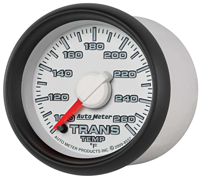 AutoMeter — Autometer Performance Dodge 52.4mm 100-260 Deg F Trans Temp Gauge
2-1/16" TRANS TEMP, - view 3