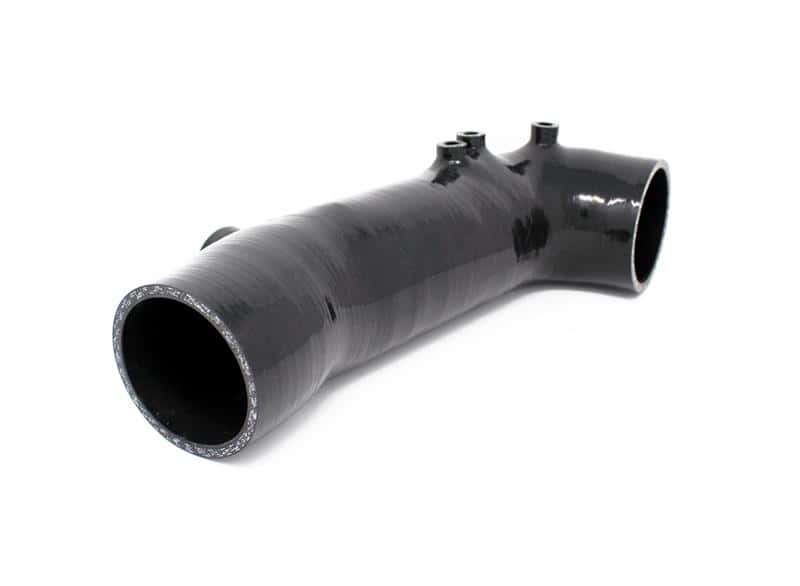 Torque Solution — Torque Solution Turbo Inlet Hose Black (Recirc): 02-07 WRX / 04-20 STI / 05-09 Legacy GT (3in Inlet) - view 2
