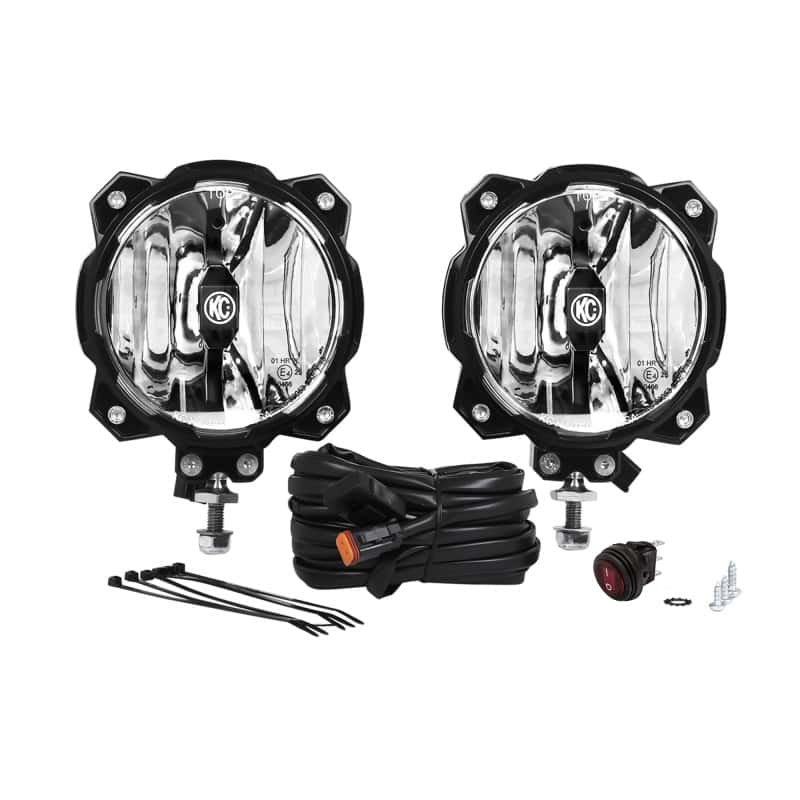 KC HiLiTES — KC HiLiTES 6in. Pro6 Gravity LED Light 20w Single Mount Spot Beam (Pair Pack System)
Gravity LEDs - view 4