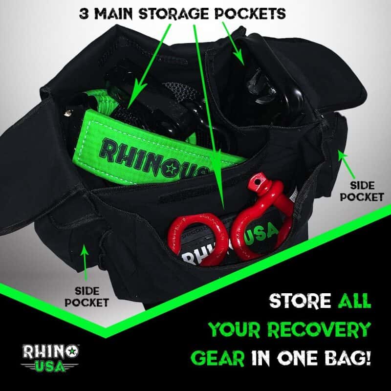 Rhino USA — Rhino USA Ultimate Recovery Gear Storage Bag (Black)
Tool Bag - view 2