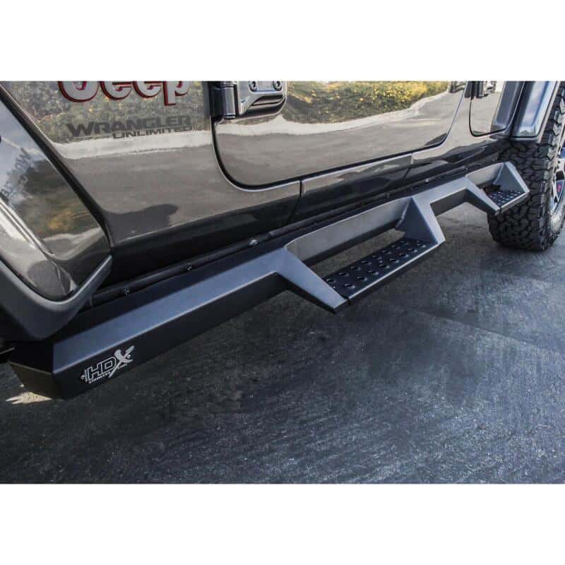 Westin — Westin 18-20 Jeep Wrangler JL Unlimited 4DR HDX Drop Nerf Step Bars - Textured Black
Nerf/Step Bar - view 6